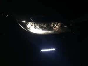 马自达6大灯升级海拉5双光透镜 天使眼 恶魔眼 泪眼 氙气大灯