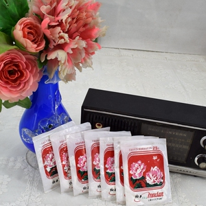 二手怀旧七十八十年代包装袋老上海牡丹粉质霜雪花膏盒影视道具