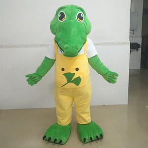000人付款淘宝卡通定做装道具公司广告装背带鳄鱼漆头套玩偶人偶服装