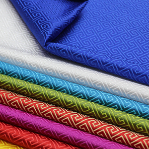 中国风唐装蒙古袍娃衣汉服包装面料手工抱枕丝绸织锦缎回纹布料