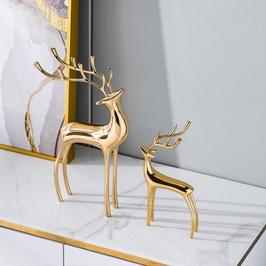 北欧鹿玄关柜
