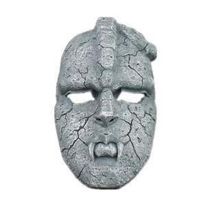 石鬼面具佩戴奇妙万圣节恐怖壁挂jojo冒险石像鬼石仮树脂石鬼面具