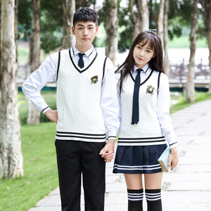 校服套装学院风韩国小初中高中学生校园服装女韩版班服男女表演服