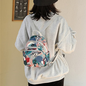 日本代购新款时尚背包百搭女士小双肩包迷你休闲包旅行包妈妈布包