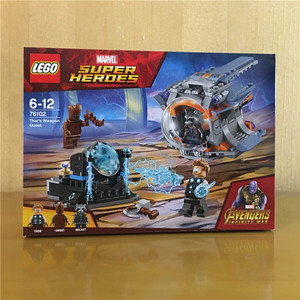 乐高 lego 76102 儿童拼插积木玩具 超级英雄 雷神武器搜寻
