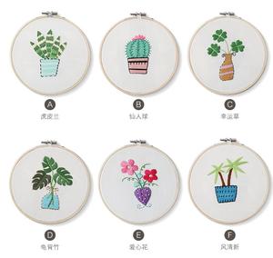 幼儿童手工针线缝制diy材料包不织布幼儿园自制布十字绣画