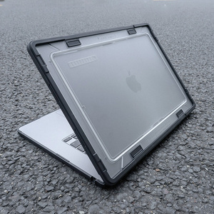 肥熊 适用苹果笔记本Apple Macbook Air 15.3寸  15寸保护套战术防摔电脑透明壳保护壳15英寸2023/2024款