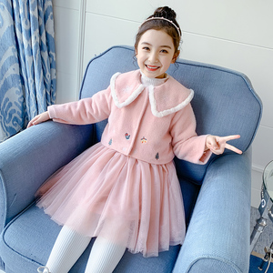 3儿童装4女童连衣裙5秋冬装加绒加厚6公主裙子小女孩7洋气套装8岁