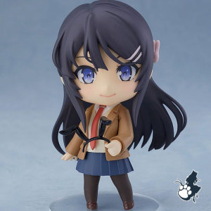 400人付款淘宝粘土人#1124青春期笨蛋学姐樱岛麻衣手办女q版动漫二