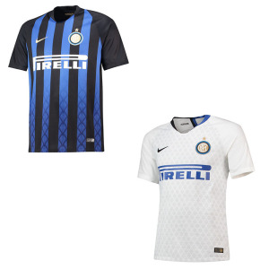 【fun正品】正版国米国际米兰18-19新款主场客场球员版球衣队服