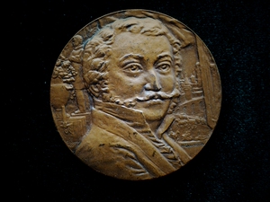 苏联大铜章 俄罗斯著名作曲家阿利亚比耶夫逝世125周年 s-t42