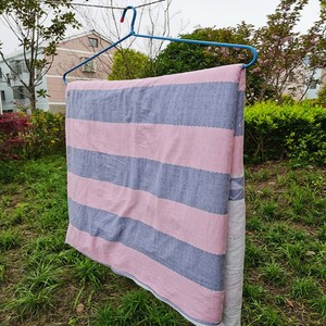 超大号被套晾晒不锈钢加晒粗空调毯浴巾衣架被子家用特大被单床单