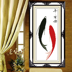 【年年有余十字绣大幅】年年有余十字绣大幅品牌,价格 - 阿里巴巴