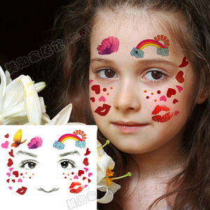 脸部贴纸彩妆贴眼角