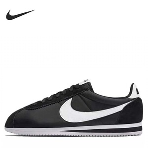 nike耐克阿甘黑白透气跑步鞋男鞋复古女鞋休闲运动超轻便新款夏秋