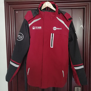 圆通速递工作服秋冬装长袖冲锋衣快递衣服上衣秋冬季工装工衣外套