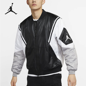 Nike/耐克官方正品 JORDAN 男子时尚运动保暖立领棉服外套CD5458