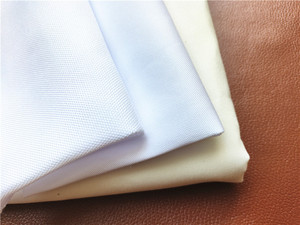 全涤纶帆布布料面料化纤白色帆布热转印数码印花底布8安12安涤卡