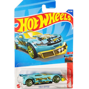 风火轮hotwheels 轨道跳跃者赛车 蓝色 track ripper 164 22h