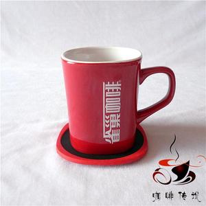 雀巢咖啡2009年限量珍藏版咖啡杯经典红杯收藏品雀巢马克杯子水杯