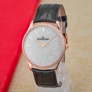 二手积家大师系列1332511后镶钻18k金满天星自动机械瑞士名表41mm