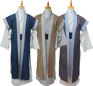 出租男古装汉服棉麻粗布书生许仙董永布衣古代平民文士先生演出服