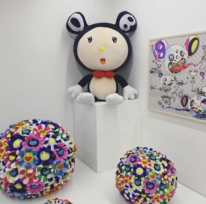 日本村上隆 mr dob君 可爱娃娃毛绒玩偶玩具公仔圣诞节日礼物