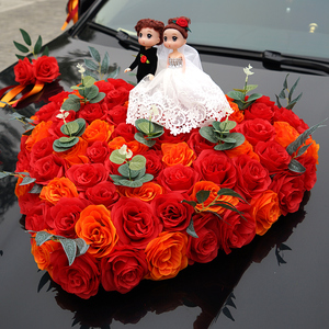 婚车棒棒糖装饰套装