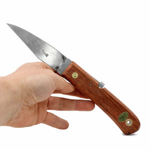 日本产喜久和嫁接刀原装进口钢制专用芽接刀可折叠木柄果树盆栽