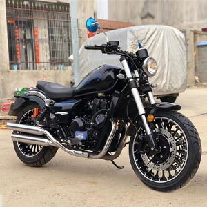 进口电喷哈雷巡航复古太子400cc双缸水冷中量级大地鹰王摩托车