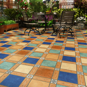 美式田园木纹瓷砖户外露台花园阳台地砖楼顶庭院防滑防冻地板砖