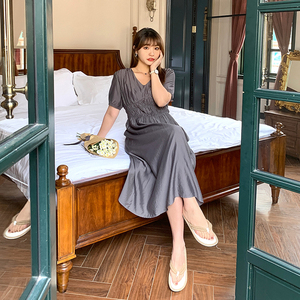 气质优雅连衣裙61794