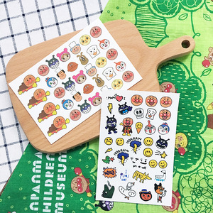 面包超人可爱卡通个性纹身贴水印贴纸儿童宝宝防水环保装饰贴画