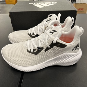队长家 adidas 阿尔法alphabounce3跑步鞋 黑白灰 ef8061韩国直邮