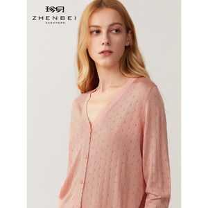 珍贝桑蚕丝上衣