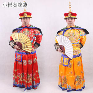 清朝皇帝龙袍刺绣太子康熙乾隆雍正皇阿玛皇上古装男戏装演出服装