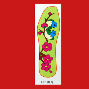 纯手工割绒鞋垫绣花鞋垫纯棉鞋垫半成品