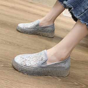 果冻鞋底运动鞋女