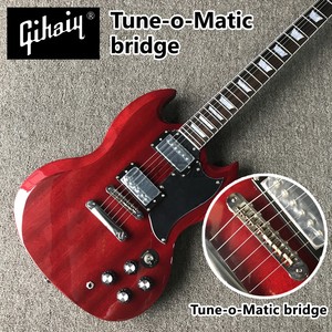 新款SG款式 电吉他 进口琴桥 可定制各种吉他 支持批量订单代加工