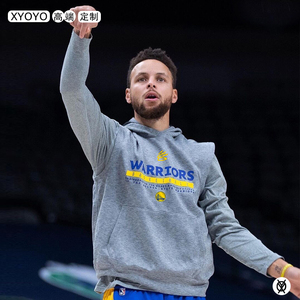 潮疆旗舰店天猫金州勇士队篮球训练库里衣服卫裤卫衣ins长裤休闲