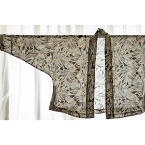 宋制直领对襟衫|苎麻铁拐墓飞机袖褙子汉服春夏中式茶服空调衫