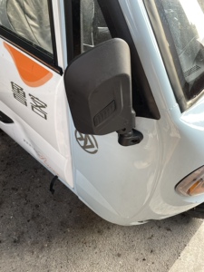 鲁客淮海金迪宗申电动三轮车反光镜老年代步篷车后视镜倒车镜原厂