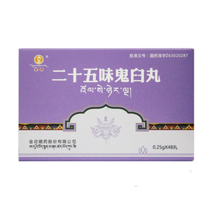 金诃 二十五味鬼臼丸 0.25g*48丸/盒