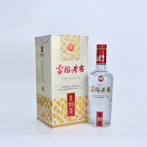 桂花富裕老窖白酒 2012年产老酒 龙典10年原浆 浓香型45度500毫升