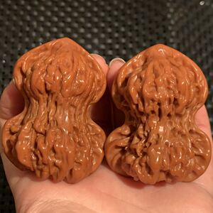 葫芦异形核桃文玩核桃手玩核桃官帽葫芦型核桃小鸟型核桃畸形核桃