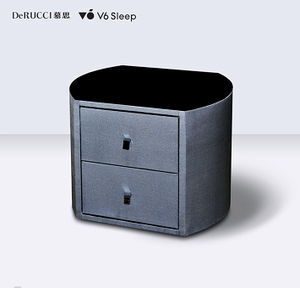 慕思布艺床头柜