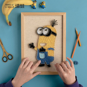 小黄人礼物手工