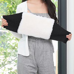 羊毛獭兔毛保暖护腰带女士腰部防寒暖宫护肚子腰间盘劳损老寒腰男