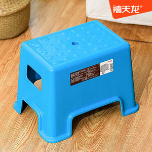 906人付款淘宝禧天龙塑料凳子加厚家用可叠放茶几板凳矮凳子北欧