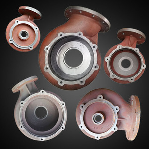 wq污水泥桨电动潜水泵涡壳泵头底脚叶轮外壳加厚上海人民水泵配件